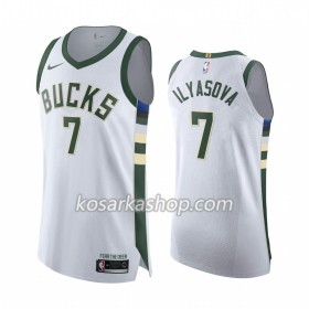 Dres Milwaukee Bucks Ersan Ilyasova 7 Nike 2019-20 Association Edition Swingman